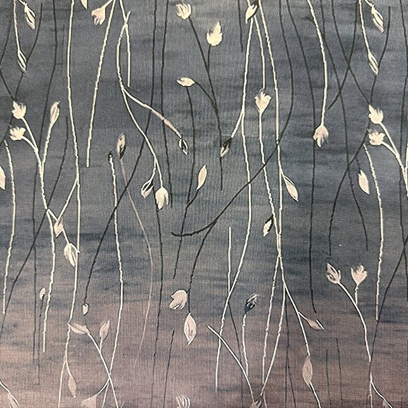 Women's Floral Round Neck Long Sleeve T-Shirt Size XL - Picture 5 of 6